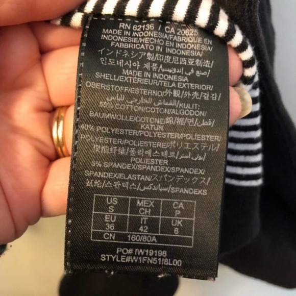 Guess Vintage 90s Women's Resort Boyfriend Blazer Black Cotton Size Small - Picture 5 of 5